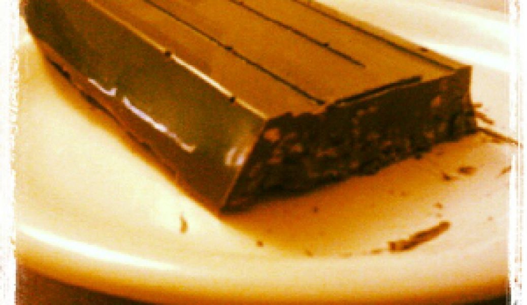Turron suchard casero en Turrón de chocolate casero